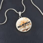 Made To Worship Circle Faith Pendant Necklace 3