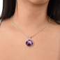 Serenity Meditation Pendant Necklace: Symbol of Peace and Balance