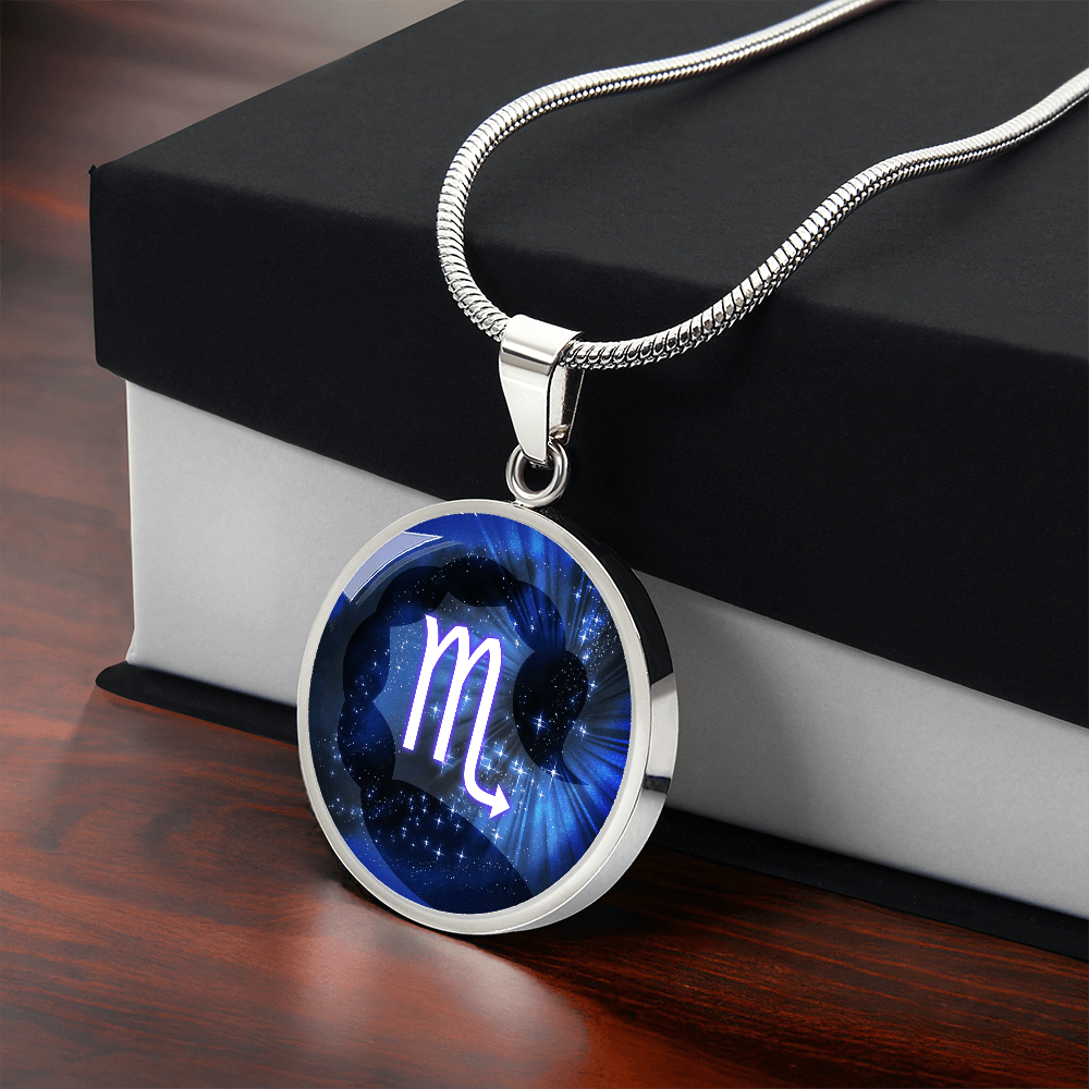 Scorpio Zodiac Constellation Pendant Necklace