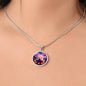 Serenity Meditation Pendant Necklace: Symbol of Peace and Balance