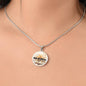 Made To Worship Circle Faith Pendant Necklace 3