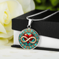 Infinity Heart Pendant Necklace: Eternal Love and Connection