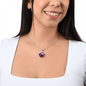 Serenity Meditation Pendant Necklace: Symbol of Peace and Balance