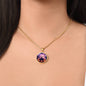 Serenity Meditation Pendant Necklace: Symbol of Peace and Balance