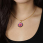 Dahlia Bloom Pendant Necklace: A Symbol of Elegance and Strength