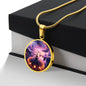 Serenity Meditation Pendant Necklace: Symbol of Peace and Balance