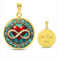Infinity Heart Pendant Necklace: Eternal Love and Connection