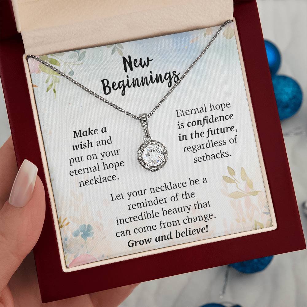 Fresh Start New Beginnings Eternal Hope Necklace 3