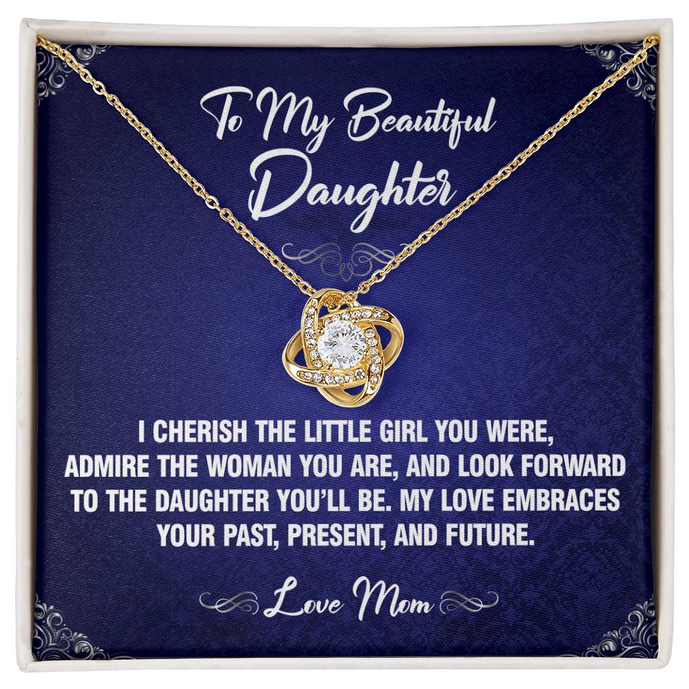 Admire The Woman From Mom Heart Necklace
