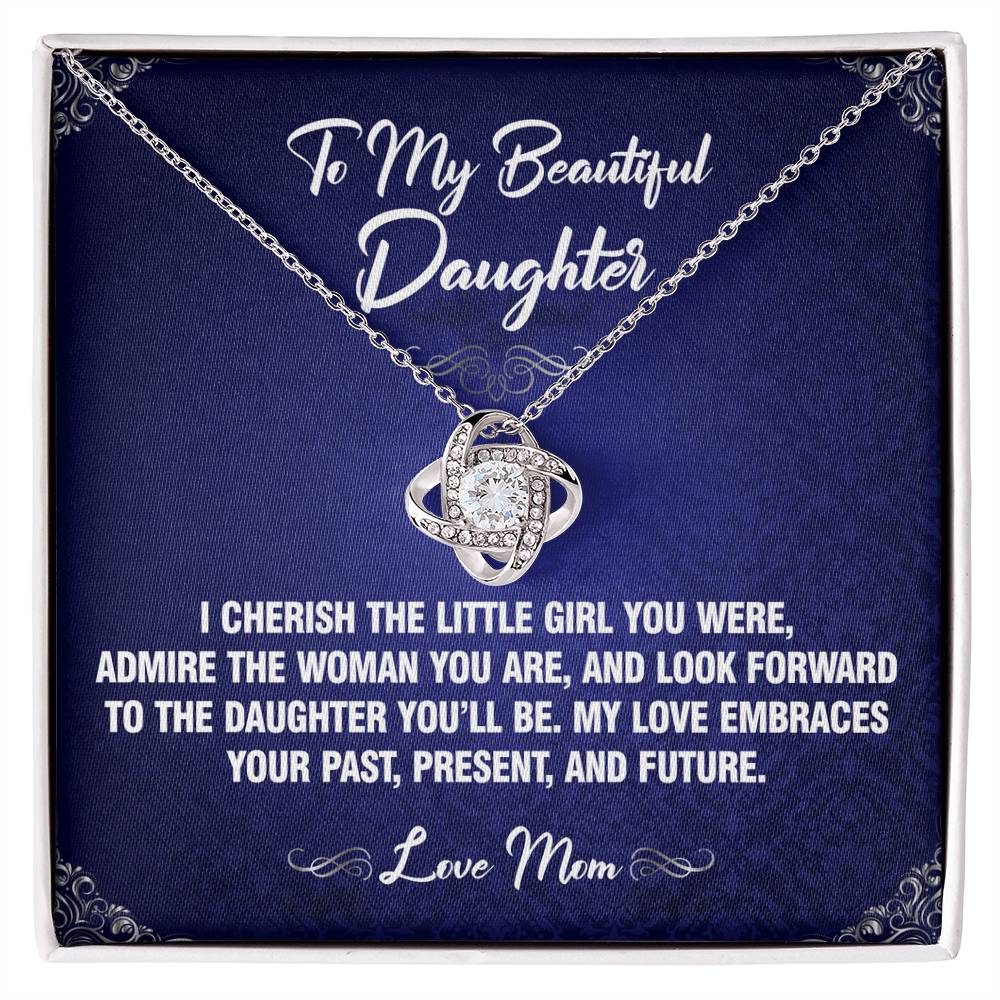 Admire The Woman From Mom Heart Necklace