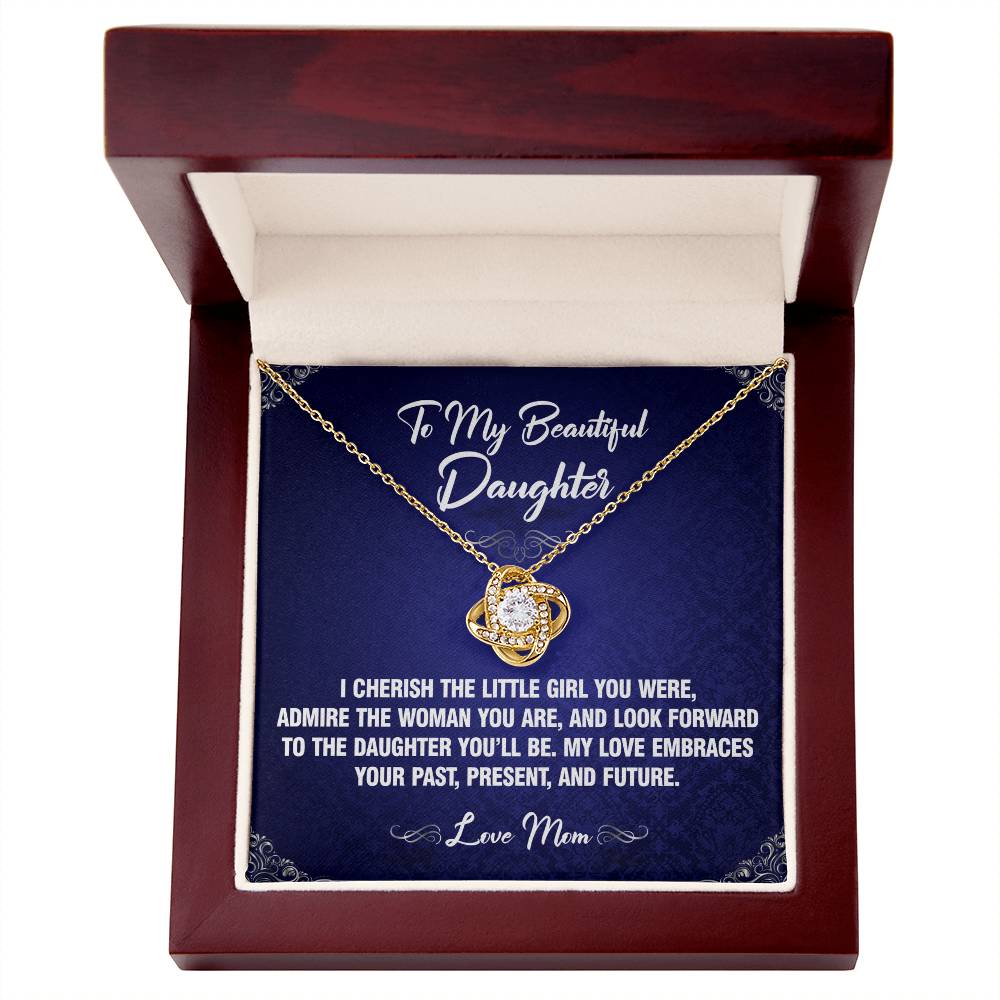 Admire The Woman From Mom Heart Necklace