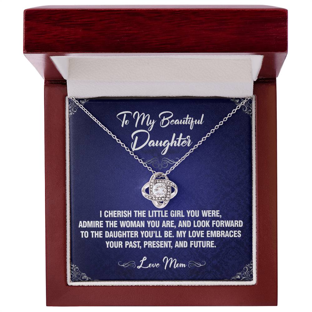 Admire The Woman From Mom Heart Necklace