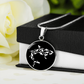 Sharks Luxury Circle Pendant Necklace
