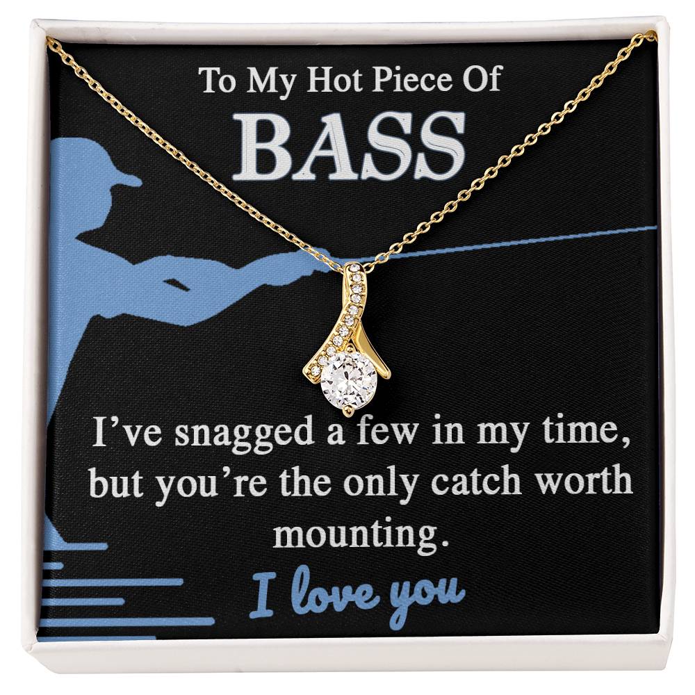 To My Hot Piece Of Bass Pendant Necklace