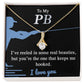 To My PB Reeled In Pendant Necklace