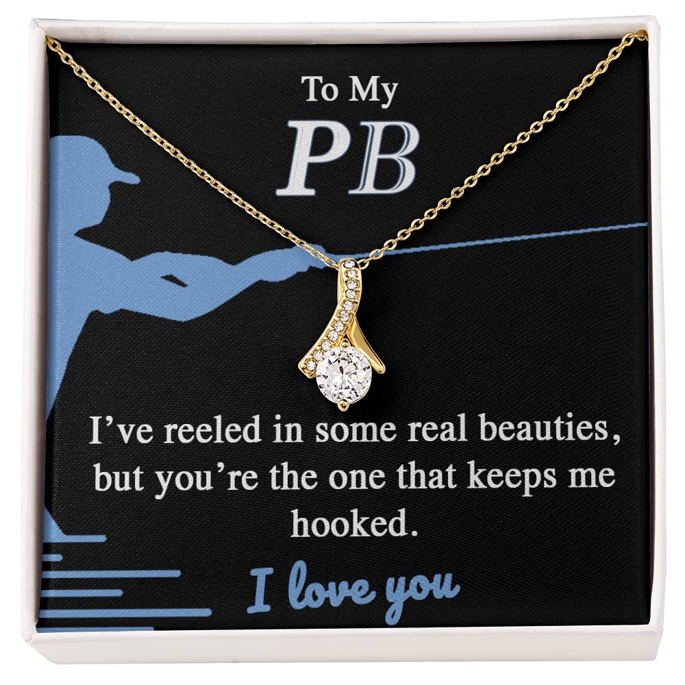 To My PB Reeled In Pendant Necklace