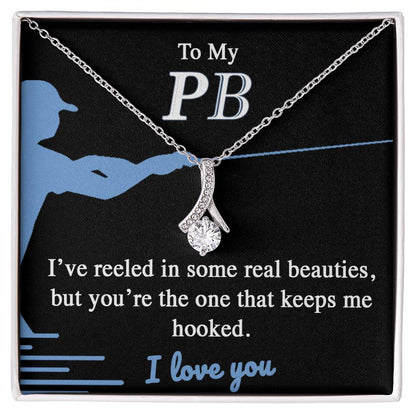 To My PB Reeled In Pendant Necklace