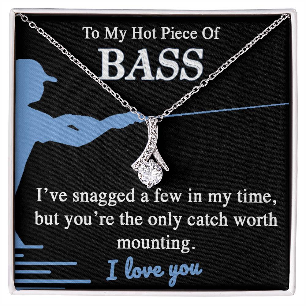 To My Hot Piece Of Bass Pendant Necklace