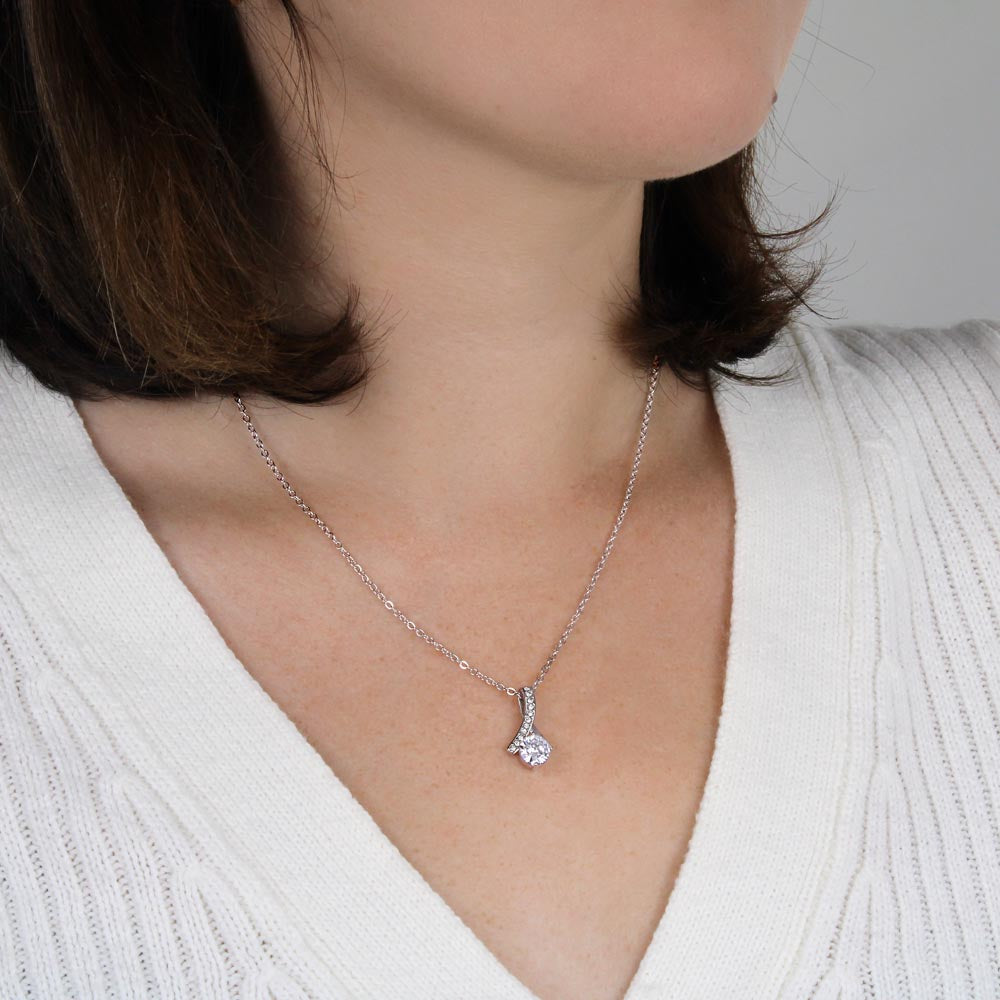 Beautiful Chapter Mom To Daughter Pendant Necklace