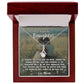 I Cherish Mom To Daughter Pendant Necklace