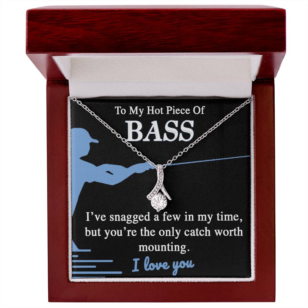 To My Hot Piece Of Bass Pendant Necklace