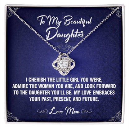 Admire The Woman From Mom Heart Necklace