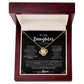 Love You Forever Mom To Daughter Pendant Necklace