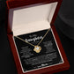 Love You Forever Mom To Daughter Pendant Necklace