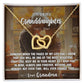 Pages of Life Grandma To Granddaughter Hearts Necklace 6