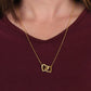 When Story Draws To Close Mom To Daughter Hearts Necklace